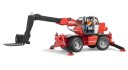 Bruder Manitou Teleskopisk Gaffeltruck Mrt 2150 Bruder 2129