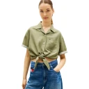 Tommy Jeans Dame Bluser & Skjorter Grønn S,