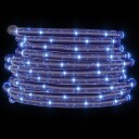 vidaXL Taulys med 480 lysdioder kaldhvit 20 m PVC