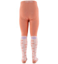 Melton Strømpebukser Rabbit Peach Rosa 80/86 Strømpebukser Oransje 80 86