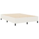  Boksen seng Krem 140x200 cm Corduroy Stoff
