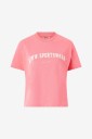 Aim'n T skjorte Varsity Boxy T shirt Rosa