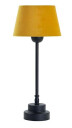 RUBEN 1 Bordlampe uten skjerm – Elegant svart finish H 39 cm E27 sokkel