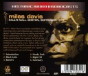 Miles Davis  Paul's Mall 1972  CD