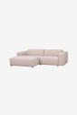 Rowico Home   Sofa Willard 3 seter med sjeselong venstre   Beige