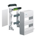 Hager GD413S Normkapsling Utenpåliggende IP30 4x13 Moduler Elfordeling & Strømforsyning