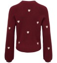 Kids Only Cardigan   KogDana   V hals   Cabernet/Emballasje Tofu   Kids Only   11 12 år (146 152)   Cardigan   Bordeaux