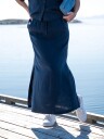 Selected Femme Viva High Waist Ankle Skirt Blå 34