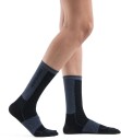 Icebreaker Women Merino Run+ Ultralight Crew Black/Graphite 38-40, Black/Graphite