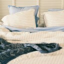 Gant Home Pinstripe Dynetrekk 220x220 cm Eggshell