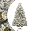  Kunstig juletre Grønn og hvit 270 cm PVC og metall