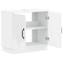 vidaXL Baderomsvaskeskap HOORN Hvit 59,5 x 31,5 x 56 cm Konstruert tre