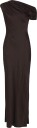 Twist & Tango Vanessa Satin Dress   MOCHA BROWN   40