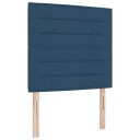  LED Hodegavl Linjer Design Blå 80 cm Stoffs