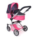 BAYER CHIC 2000 MIKA estate dukkevogn, rosa