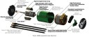 Castle Creations Motor Sensor Inrunner 4-Pole 1415-2400KV