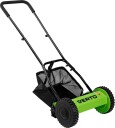 Verto 15G350 Manuell Gressklipper   30cm 16L