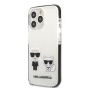 Karl Lagerfeld Hardt Deksel til iPhone 13 Pro/13 6,1" - Hvit Karl&Choupette