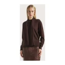 Seventy Dame Strikkevarer Brun M,