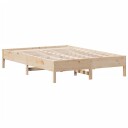 vidaXL Sengeramme 140x200 cm heltre furu 8721012428638