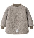 Wheat Termojakke m. Fleece   Benny   Brown Stripe   Wheat   74   Termoklær Beige Brun
