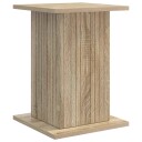 vidaXL Planteholder Sonoma eik 30,5 x 30 x 43 cm Konstruert tre