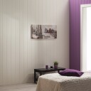 Focus 2390 mm MDF Veggpanel Skygge Hvit
