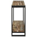 Konsollbord Flerfarget 120 x 33 x 75 cm gjenvunnet heltre