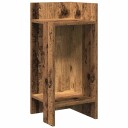  Sidebord med hylle gammelt tre 25,5x27x60 cm 8721158574350