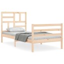  Sengeramme med hodegavl 100x200 cm heltre 3194886