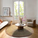 Runde tepper   Tiznit beige/rosa Størrelse: Ø 200 cm