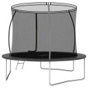 vidaXL Trampolinesett rund 305x76 cm 150 kg