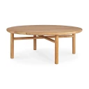 Ethnicraft Quatro Salongbord Ø95 cm Teak