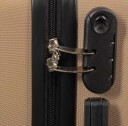 Koffert - Skjell gull - Praktisk hardcase-koffert