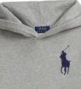 Polo Ralph Lauren Hettegenser   Andover Heather m. Navy   Polo Ralph Lauren   8 år (128)   Hettegenser   Grå