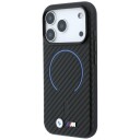 BMW M MagSafe Carbon-etui til iPhone 17/18 Pro Max - Svart