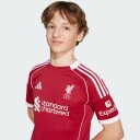 Adidas Liverpool FC 25/26 Hjemmedrakt Junior Strawberry Red 140