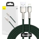 Baseus USB cable for Lightning Cafule 2.4A 2m (green)