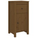 vidaXL Skjenk honningbrun 40x35x80 heltre furu