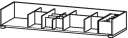 Duravit Innredningssystem 208x321 mm Eik