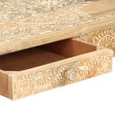 vidaXL Salongbord 110x50x45 cm håndmalt heltre mango