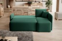 Hadson 3 seters Sofa med Divan   Grønn