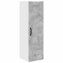  Kjøkkenskap med hylle Betonggrå 30 x 31 x 100 cm Konstruert tre