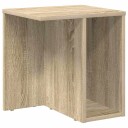 vidaXL Avlastningsbord Sonoma eik 37 x 32 x 40 cm Konstruert tre