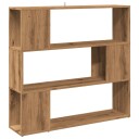Bokhylle/romdeler artisan eik 100x24x94 cm