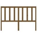 vidaXL Sengegavl honningbrun 166x4x100 cm heltre furu