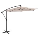Parasoll HOME4YOU Malta 3 m Beige   beige