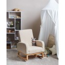 Gyngestol Norby - Beige, lyst tre