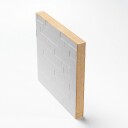 Swedoor Dørbl Charisma D100 Gw13 7x20 Hvit