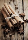 Cinnamon Sticks with Star Anise Plakat Plakat / 40x50cm